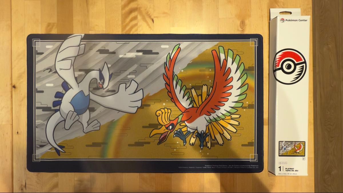 ポケモンセンターアメリカ】ルギア ホウオウ プレイマット ポケモンセンターアメリカ】ルギア ホウオウ プレイマット