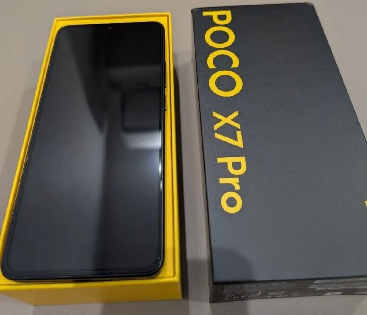 Xiaomi poco x7 pro 12GB 256GB Black① グローバル版 (開封済 Xiaomi poco x7 pro 12GB 256GB Black① グローバル版 (開封済