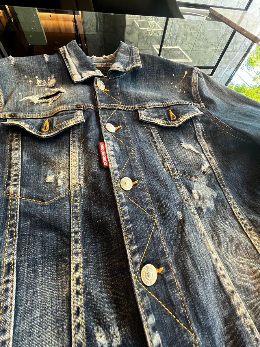 Dsquared2 デニムジャケット 46サイズ 美品|Yahoo!フリマ(旧 Dsquared2 デニムジャケット 46サイズ 美品|Yahoo!フリマ(旧