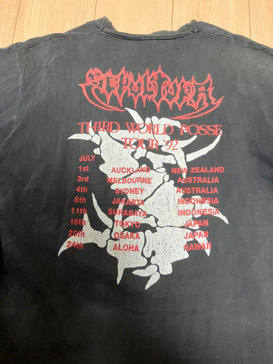 超激レア】SEPULTURA 90'sヴィンテージTシャツ セパルトゥラ 超激レア】SEPULTURA 90'sヴィンテージTシャツ セパルトゥラ