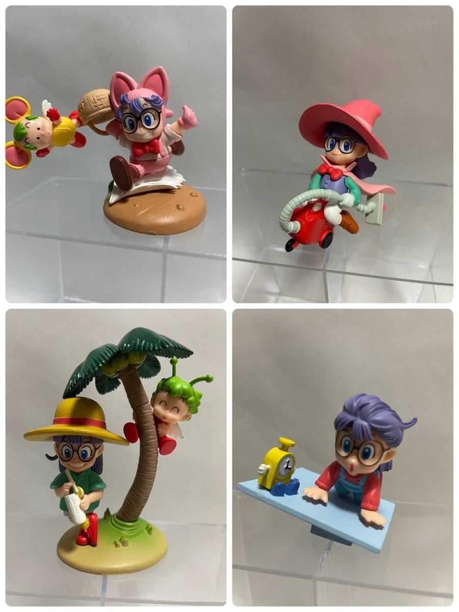 Dr スランプアラレちゃんフィギュア 4体セット 2003年発売の Dr スランプアラレちゃんフィギュア 4体セット 2003年発売の