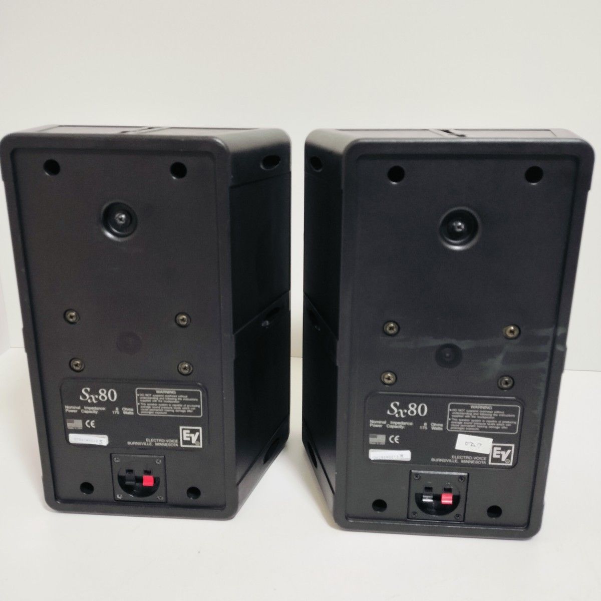 美品】Electro-Voiceエレクトロボイススピーカー EV SX80 2個 美品】Electro-Voiceエレクトロボイススピーカー EV SX80 2個