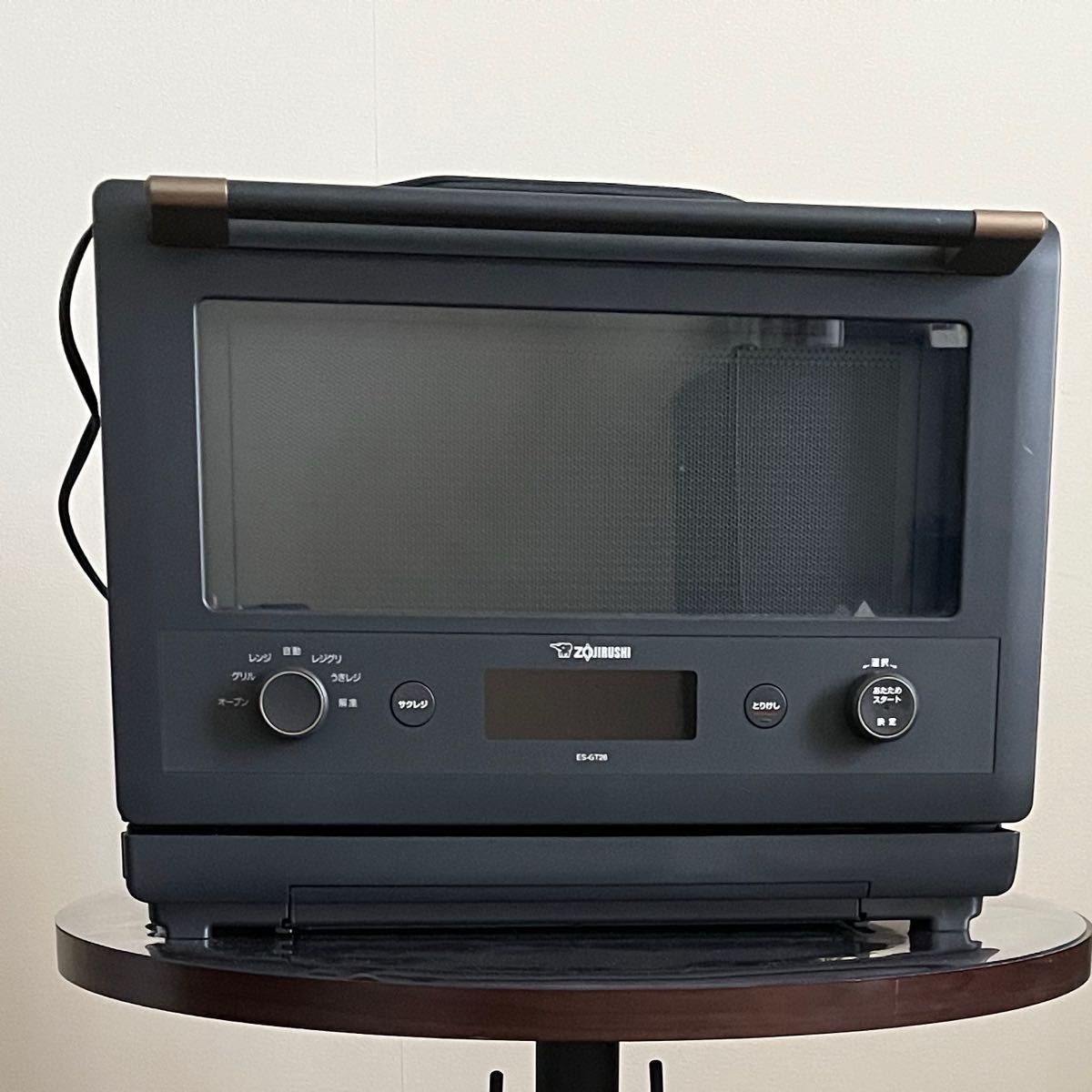 ZOJIRUSHI オーブンレンジ EVERINO ブラック(付属のボウルと角 ZOJIRUSHI オーブンレンジ EVERINO ブラック(付属のボウルと角