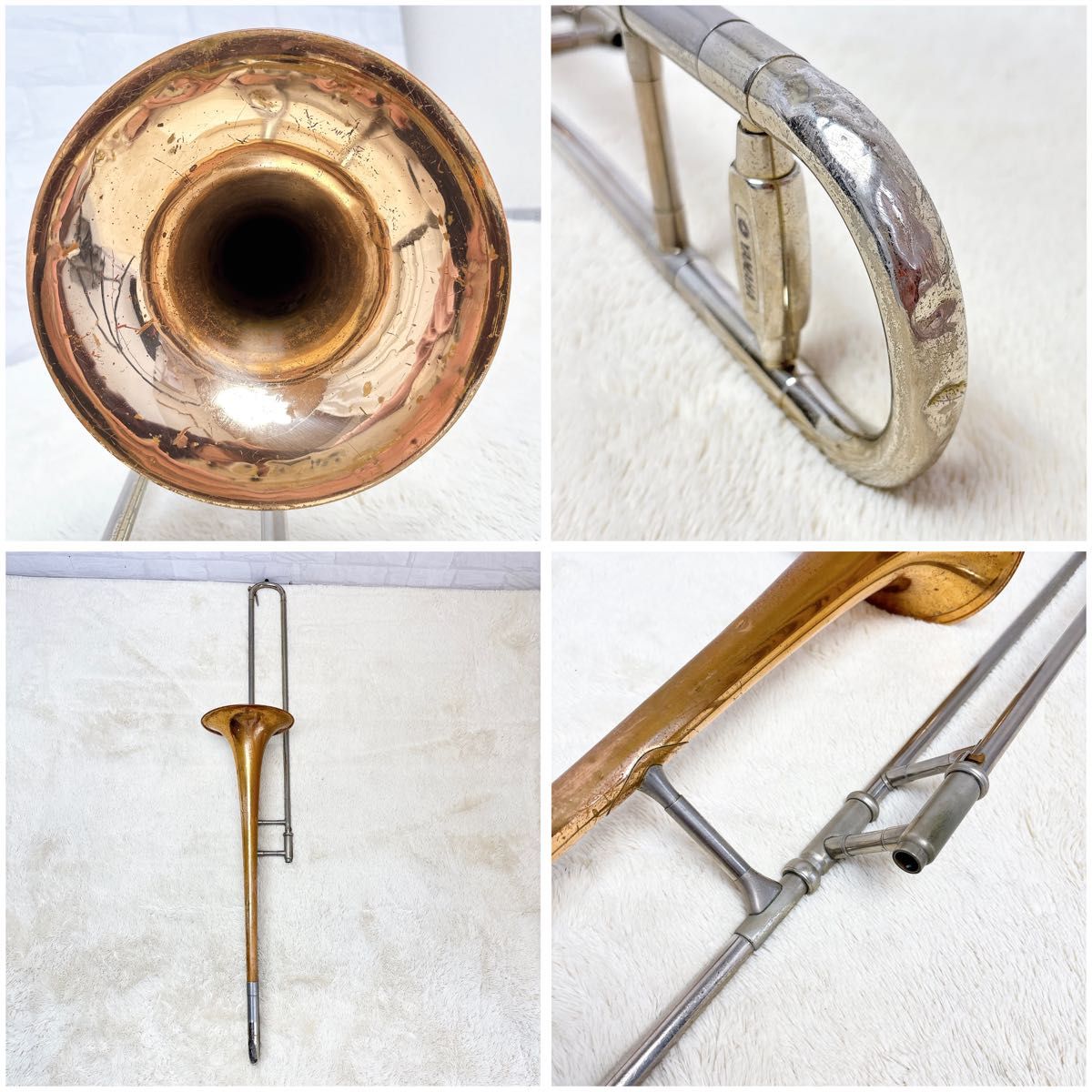 YAMAHA ヤマハYSL-651 B♭ テナートロンボーン マウスピース付き YAMAHA ヤマハYSL-651 B♭ テナートロンボーン マウスピース付き