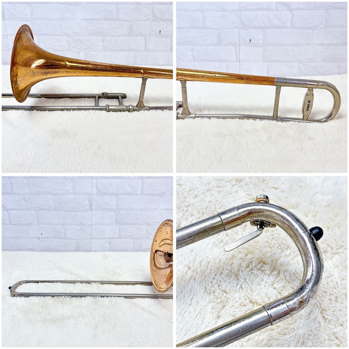 YAMAHA ヤマハYSL-651 B♭ テナートロンボーン マウスピース付き YAMAHA ヤマハYSL-651 B♭ テナートロンボーン マウスピース付き