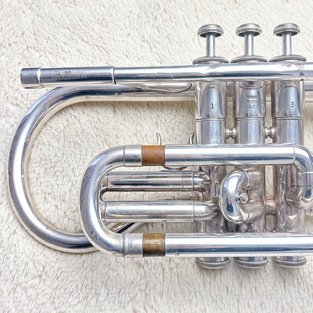 YAMAHA ヤマハ YCR-335S コルネット B♭ マウスピース付き YAMAHA ヤマハ YCR-335S コルネット B♭ マウスピース付き