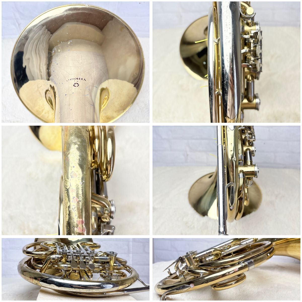 YAMAHA ヤマハ YHR-661 フルダブルホルン マウスピース付き YAMAHA ヤマハ YHR-661 フルダブルホルン マウスピース付き