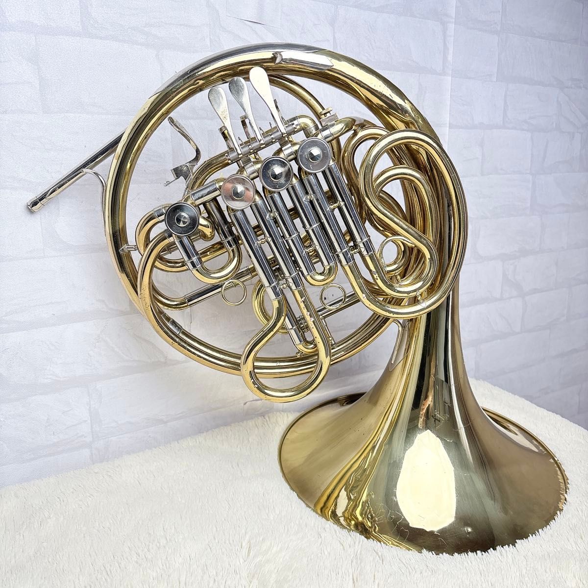 YAMAHA ヤマハ YHR-661 フルダブルホルン マウスピース付き YAMAHA ヤマハ YHR-661 フルダブルホルン マウスピース付き