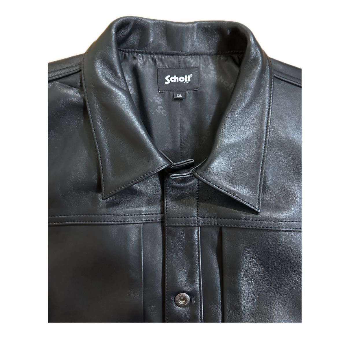 定価107 800円 】シープレザー 1st TRACKER JACKET レザー 定価107 800円 】シープレザー 1st TRACKER JACKET レザー