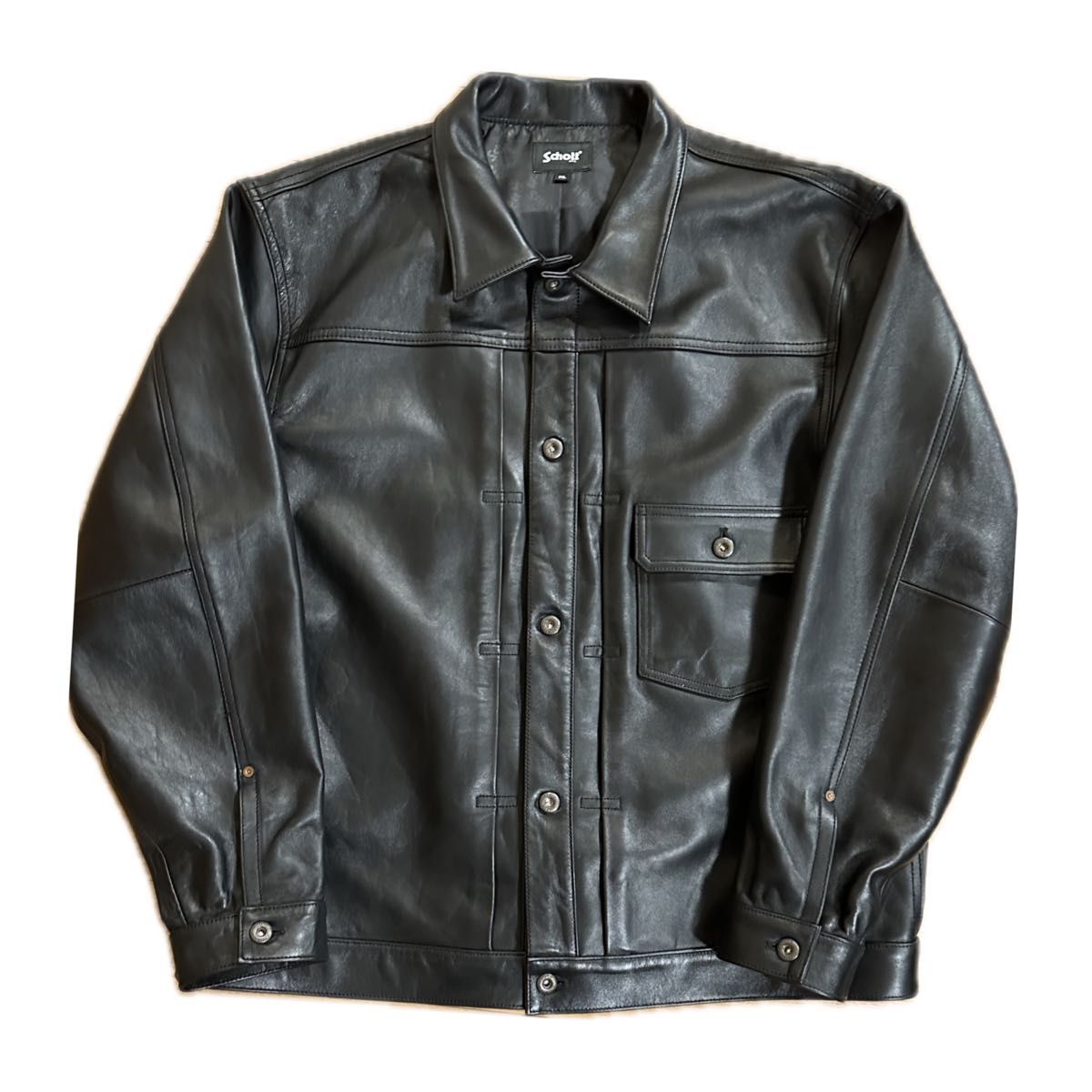 定価107 800円 】シープレザー 1st TRACKER JACKET レザー 定価107 800円 】シープレザー 1st TRACKER JACKET レザー