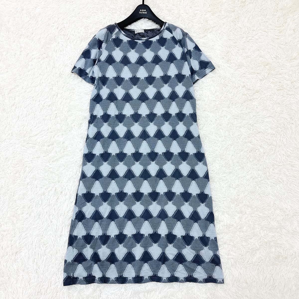 Sally Scott サリースコット ロングワンピースニット ジャガード Sally Scott サリースコット ロングワンピースニット ジャガード