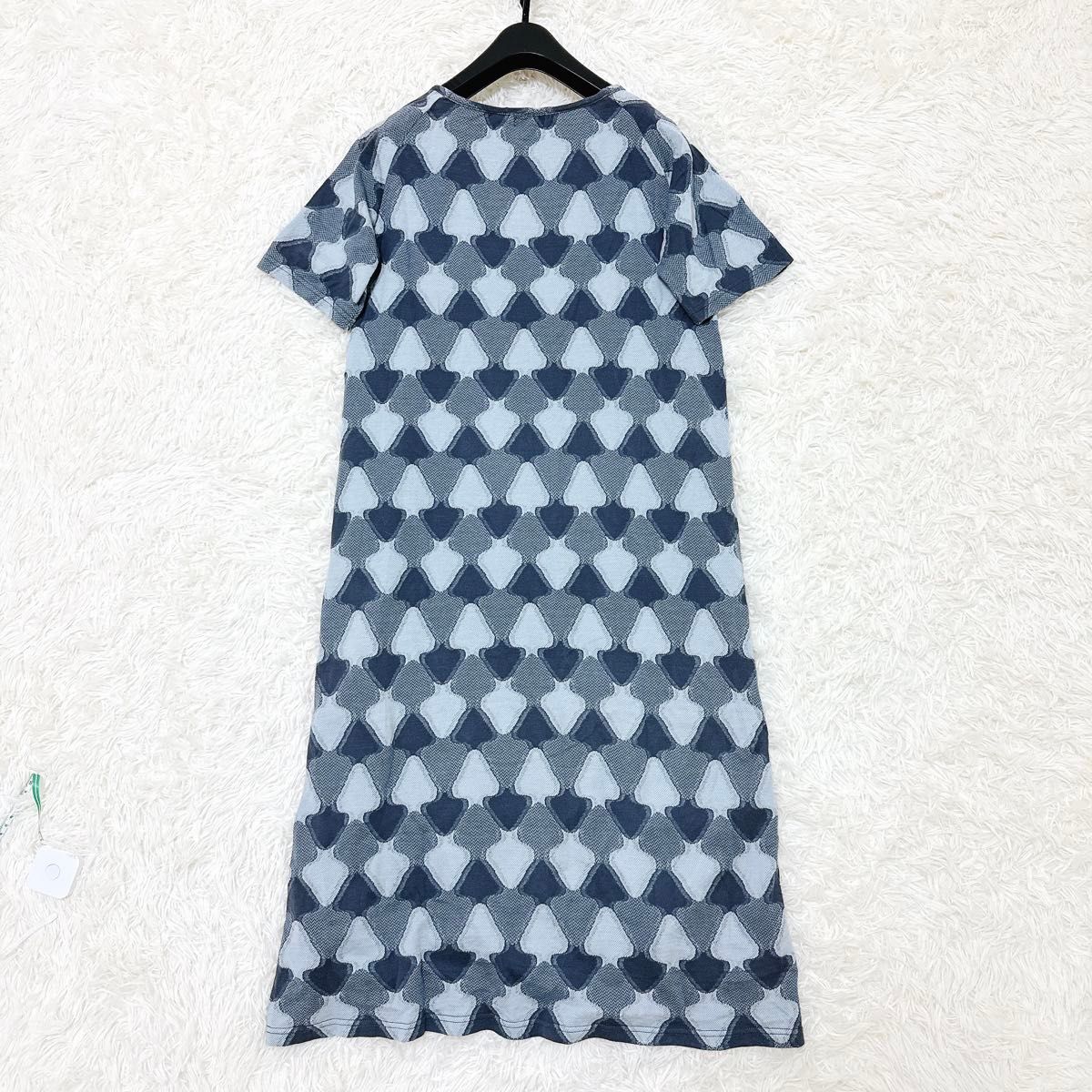 Sally Scott サリースコット ロングワンピースニット ジャガード Sally Scott サリースコット ロングワンピースニット ジャガード