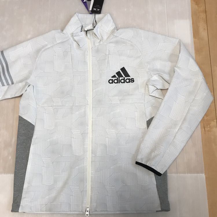 送料無料 新品 adidas アディダス ゴルフ ジャケット ジオメトウインド L