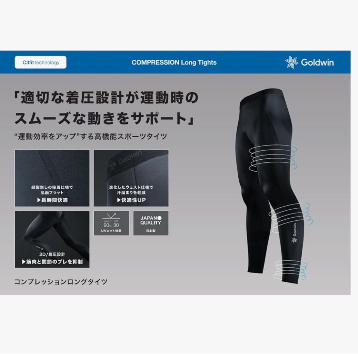 新品 Goldwin ゴールドウィン コンプレッション ロングタイツ 新品 Goldwin ゴールドウィン コンプレッション ロングタイツ