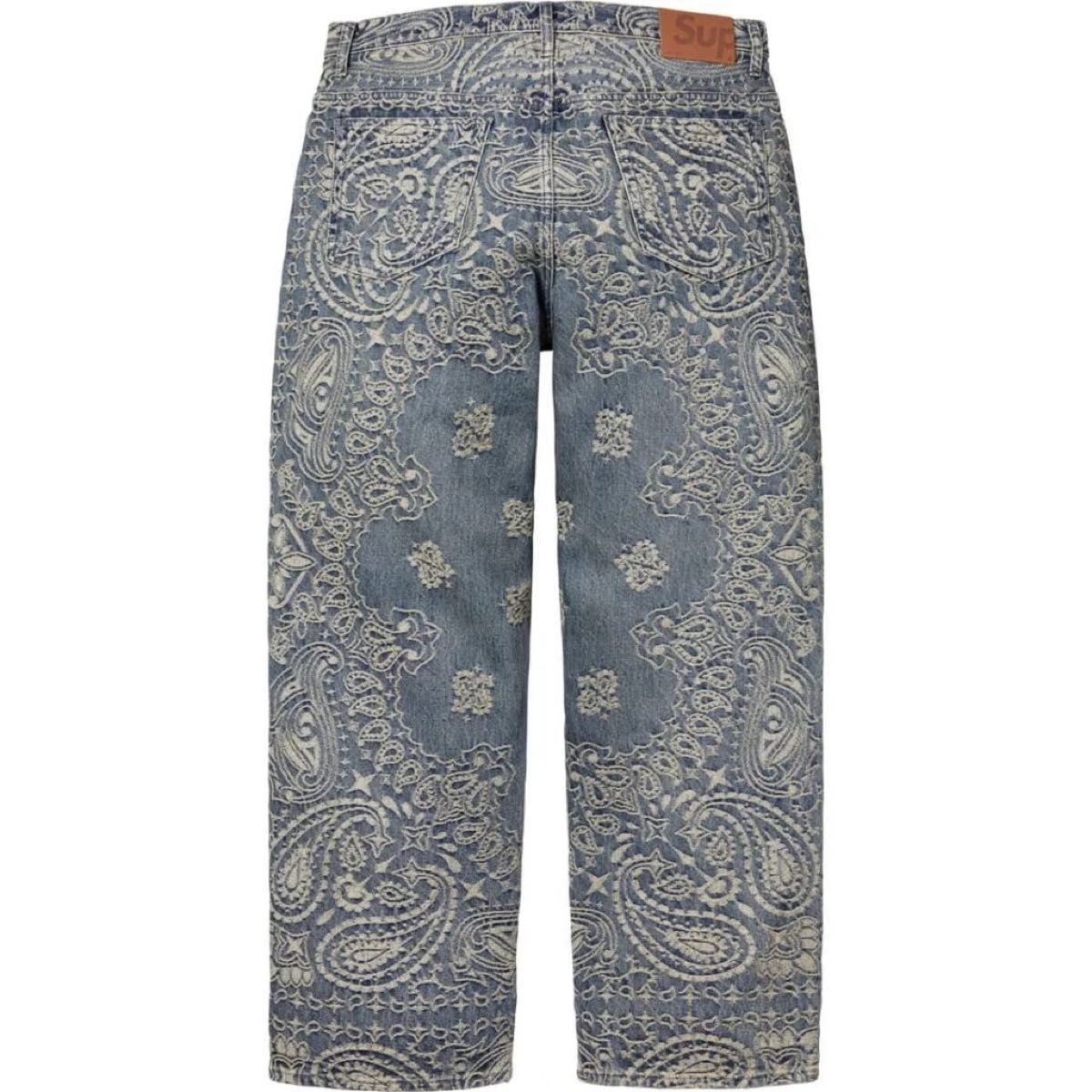Supreme Bandana Jacquard Baggy Jean 30インチ|Yahoo!フリマ Supreme Bandana Jacquard Baggy Jean 30インチ|Yahoo!フリマ