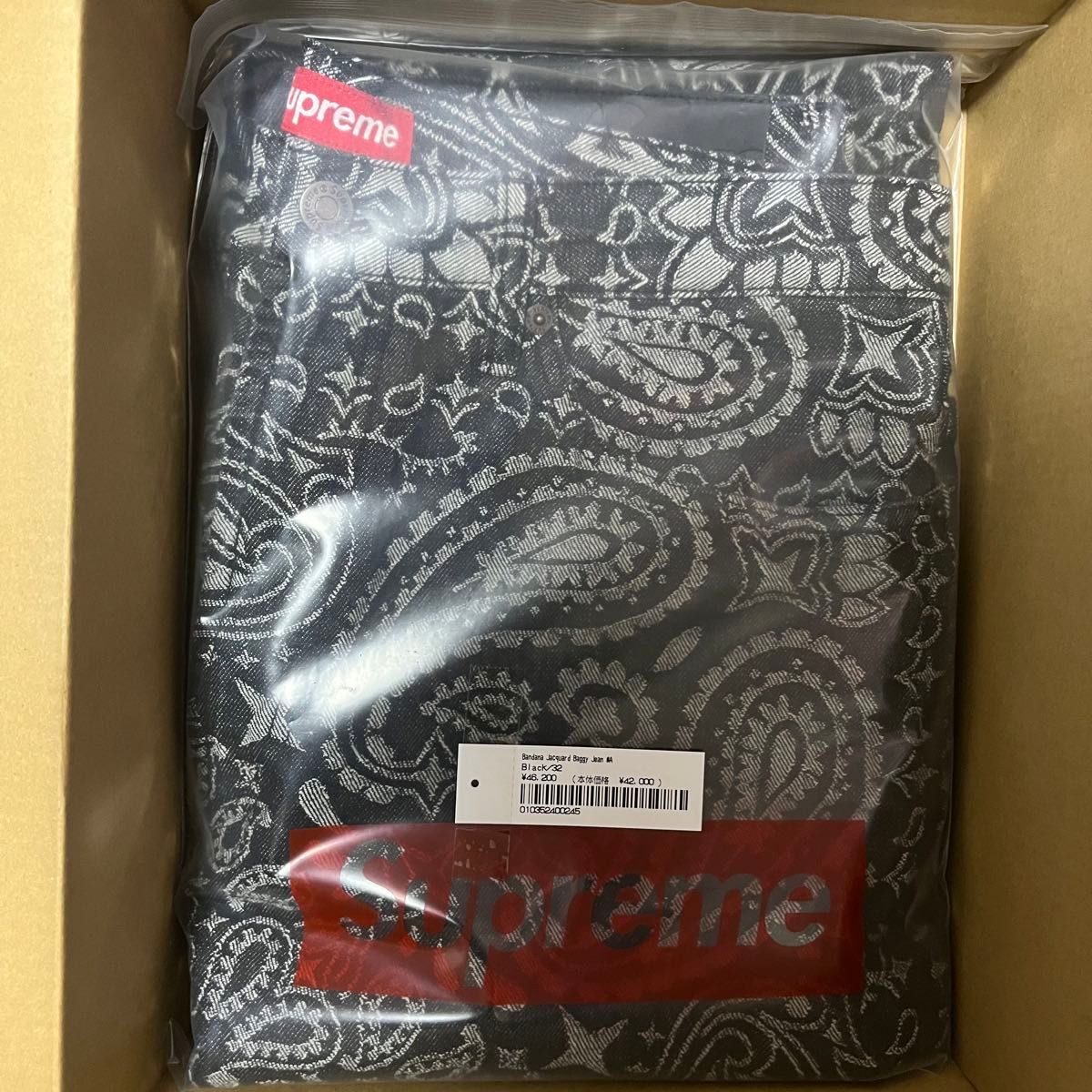 Supreme Bandana Jacquard Baggy Jean 32インチ|Yahoo!フリマ Supreme Bandana Jacquard Baggy Jean 32インチ|Yahoo!フリマ
