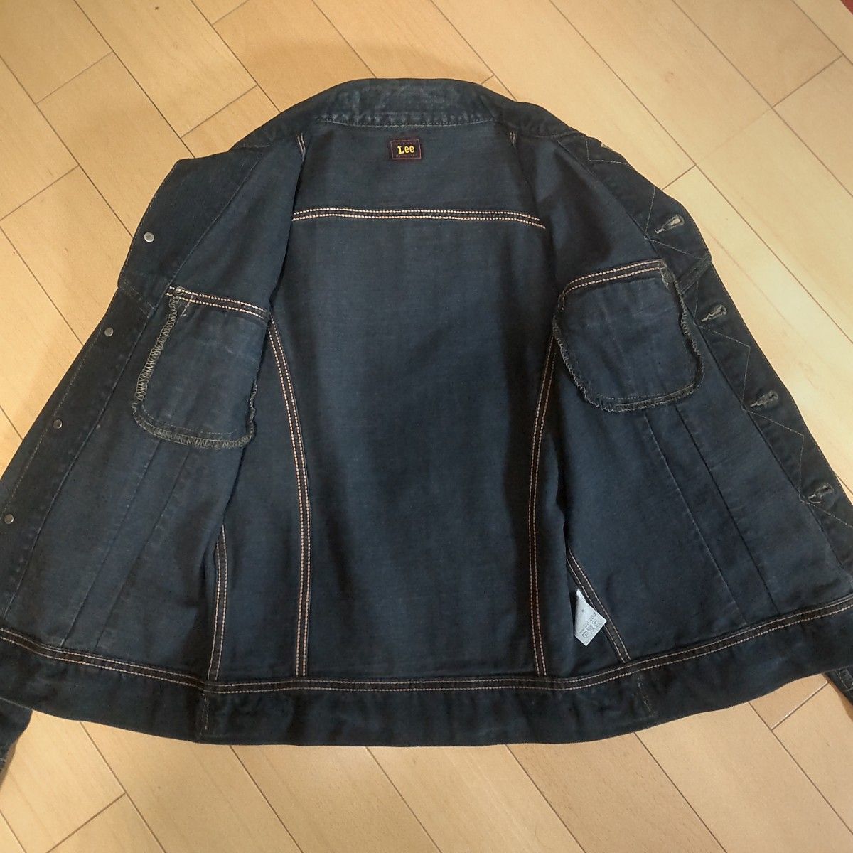 Lee リー 10411 101J デニム Gジャン M 濃紺 美品|Yahoo!フリマ Lee リー 10411 101J デニム Gジャン M 濃紺 美品|Yahoo!フリマ
