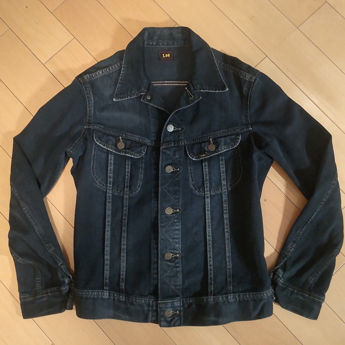 Lee リー 10411 101J デニム Gジャン M 濃紺 美品|Yahoo!フリマ Lee リー 10411 101J デニム Gジャン M 濃紺 美品|Yahoo!フリマ