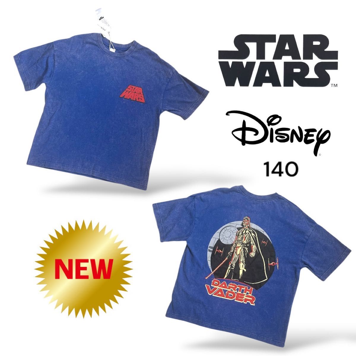 スターウォーズ Star Wars ダース・ベイダー 半袖 Tシャツ 140 スターウォーズ Star Wars ダース・ベイダー 半袖 Tシャツ 140