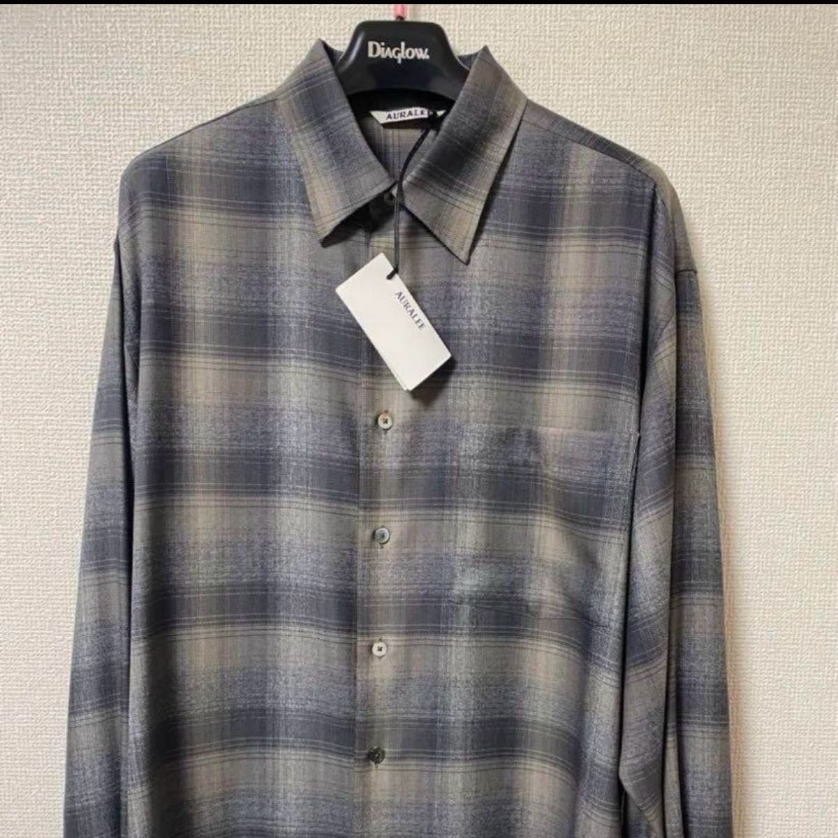 AURALEE SUPER LIGHT WOOL CHECK SHIRT|Yahoo!フリマ(旧PayPay AURALEE SUPER LIGHT WOOL CHECK SHIRT|Yahoo!フリマ(旧PayPay