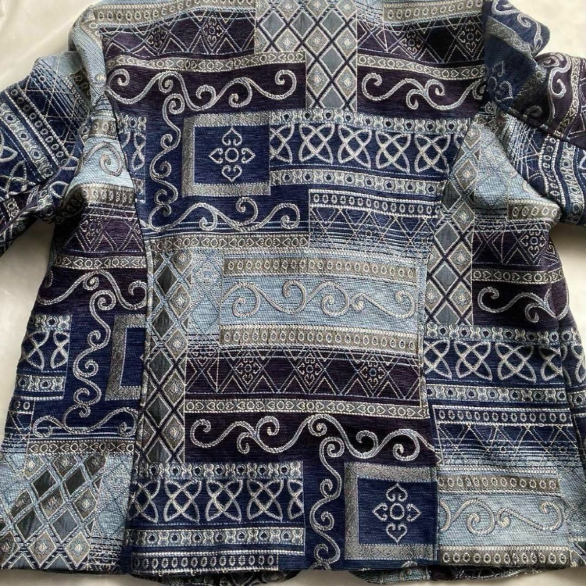 ヴィンテージ USA古着 ゴブランジャケット 刺繍 民族柄 大きい ヴィンテージ USA古着 ゴブランジャケット 刺繍 民族柄 大きい