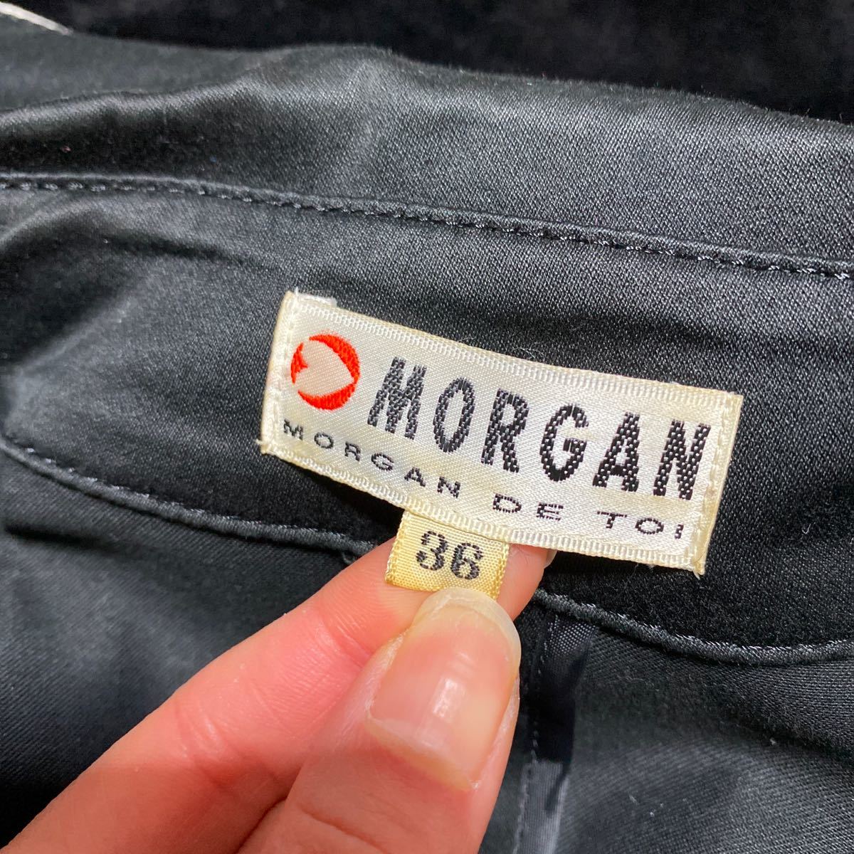 MORGAN Morgan женский тренчкот пальто to ключ трубчатая обводка черный чёрный весна пальто 36 внешний 
