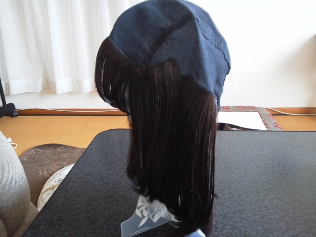 * medical care for wig *Luna hair - medium Ⅱ* unused * hat ( Sylphy ). using cut . type hair cap (8 sheets ) attaching 