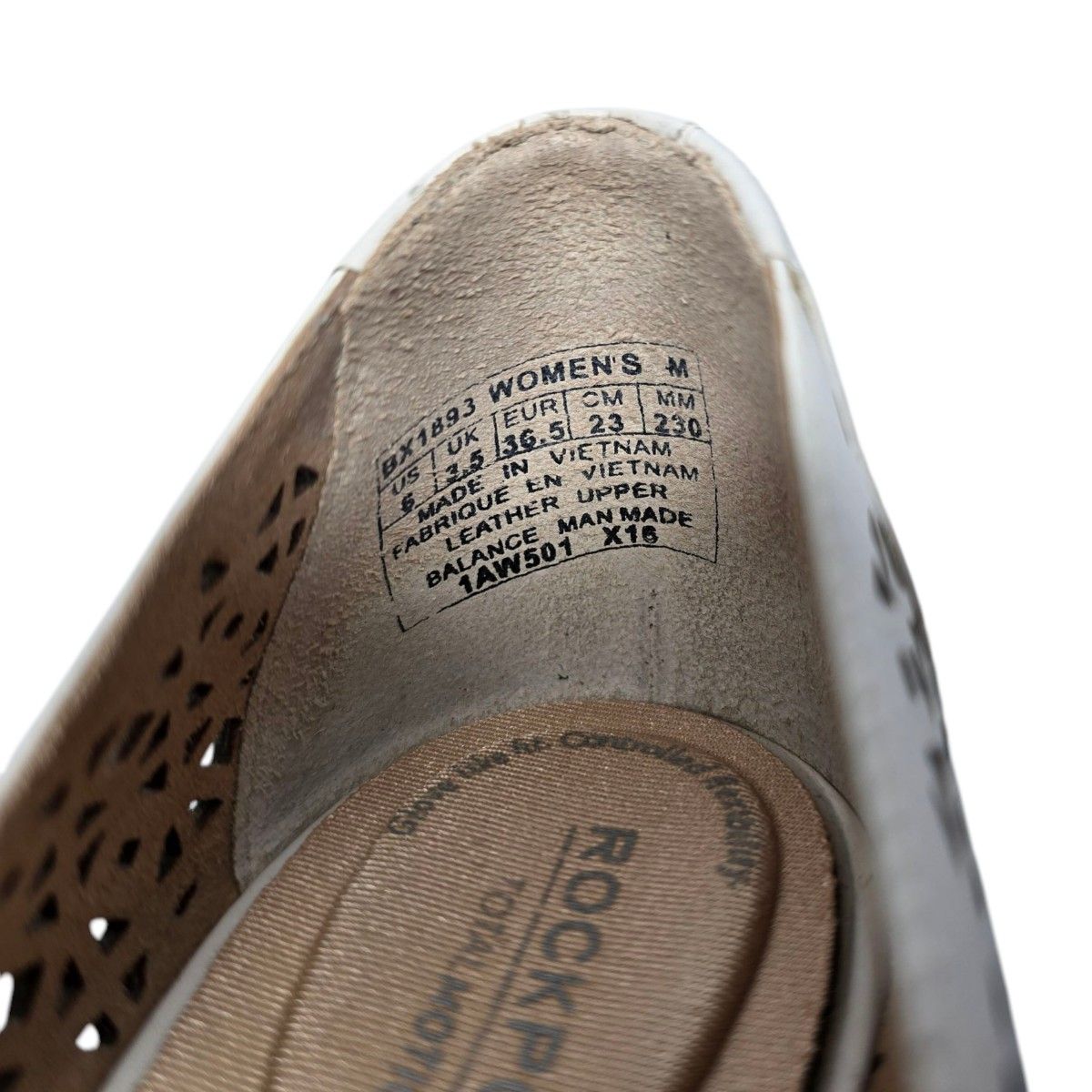 未使用級 超美品】ROCKPORT ロックポート 本革 オープントゥ 未使用級 超美品】ROCKPORT ロックポート 本革 オープントゥ