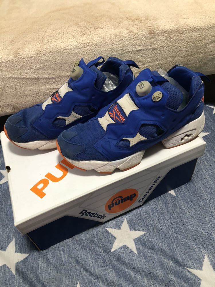  насос Fury 27.5 INSTAPUMP FURY синий orange трехцветный Reebok reebok