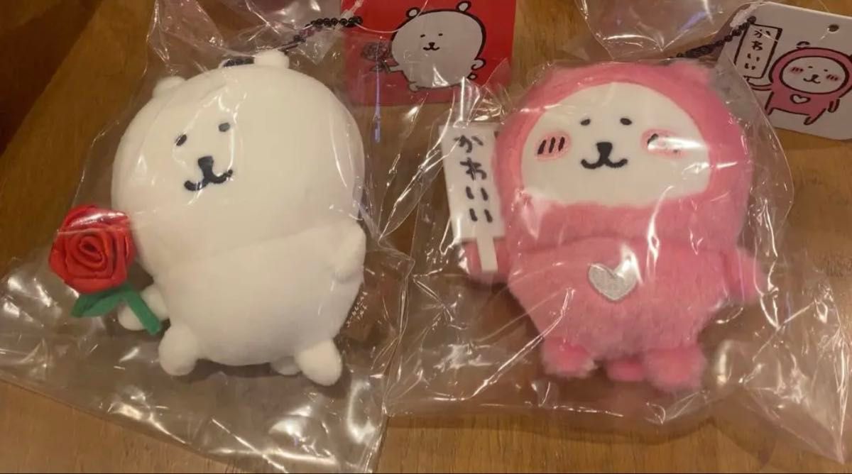 ナガノマーケット ローズなナガノのくま 「かわいい」札持ち ナガノマーケット ローズなナガノのくま 「かわいい」札持ち