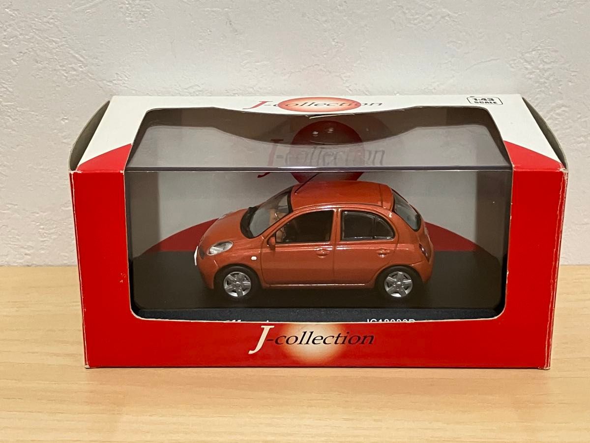 1/43 日産 マーチ 2002 (パプリカオレンジ) 京商 J-collection 1/43 日産 マーチ 2002 (パプリカオレンジ) 京商 J-collection