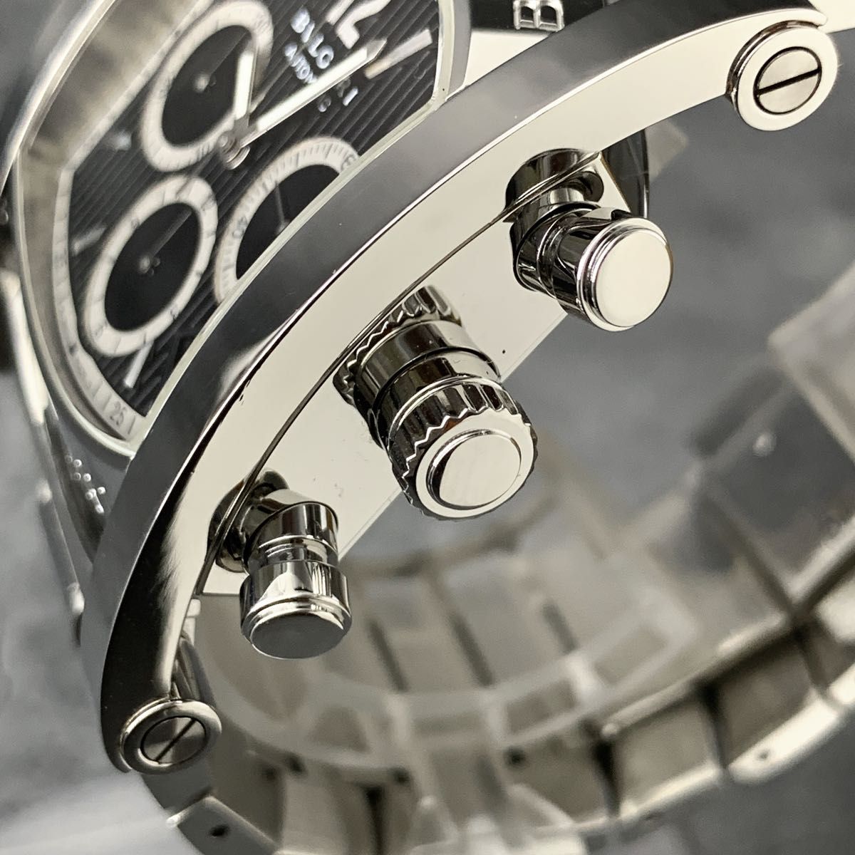 極美品 BVLGARI/ブルガリ アショーマ AA48SCH クロノグラフ 極美品 BVLGARI/ブルガリ アショーマ AA48SCH クロノグラフ