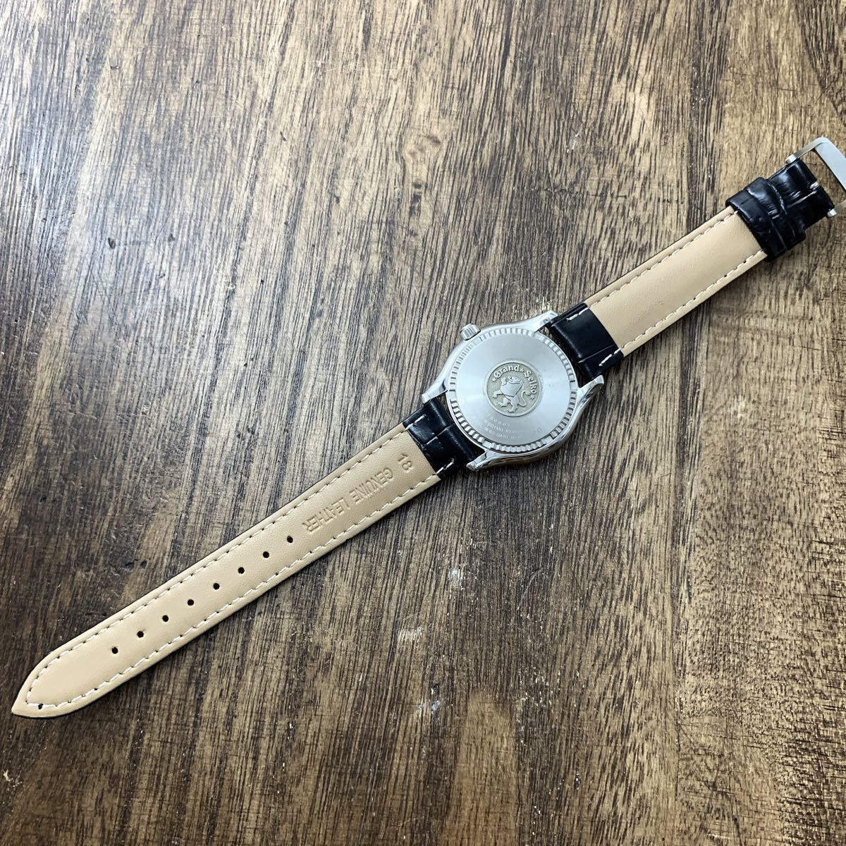 SEIKO グランドセイコー デイト 新品磨き済 100m防水 SS SEIKO グランドセイコー デイト 新品磨き済 100m防水 SS