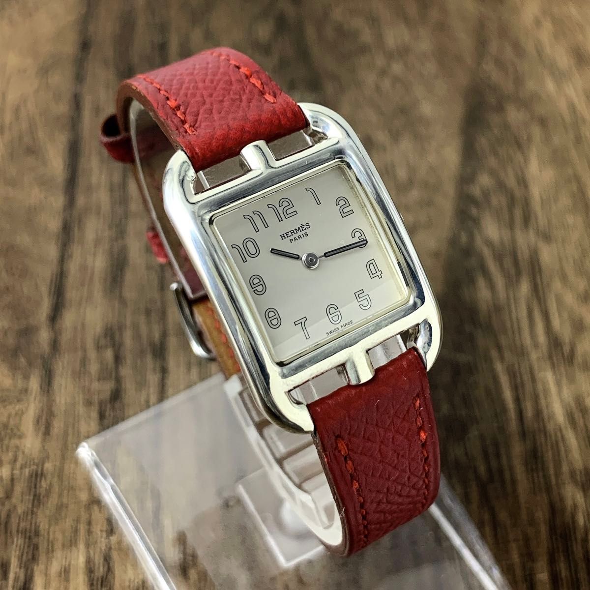 箱付 エルメス/HERMES ケープコッド クォーツ QZ レディース 箱付 エルメス/HERMES ケープコッド クォーツ QZ レディース