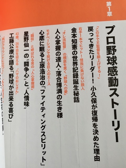 ★送料111円~★別冊宝島 プロ野球感動読本 新聞・テレビで報道されない、スター選手の感動秘話_画像3