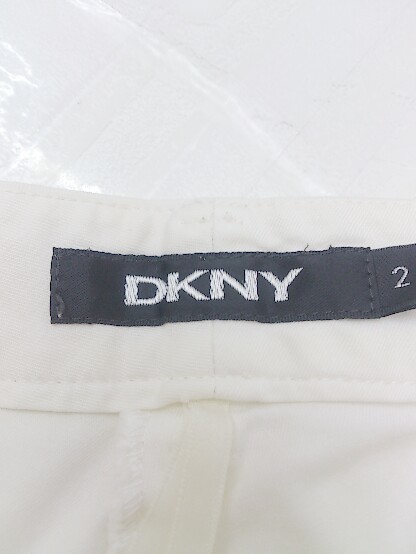 ◇ DKNY ダナキャランニューヨーク パンツ 2 オフホワイト * 1002799276689_画像3