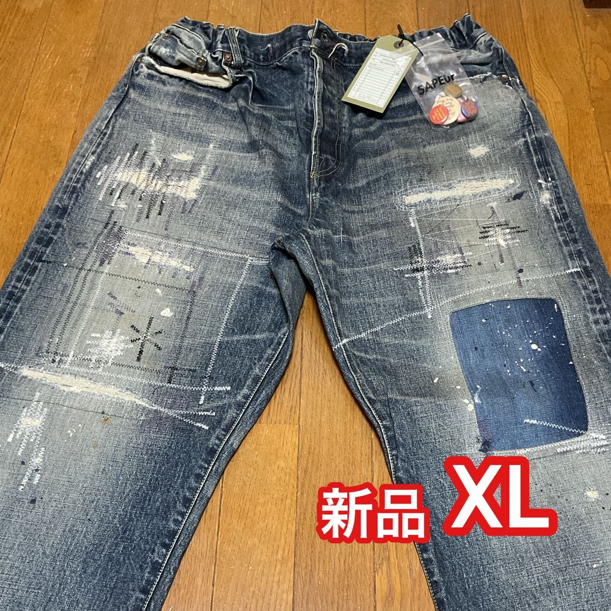 サプール sapeur デニム XL Lot 5550XX サプール sapeur デニム XL Lot 5550XX