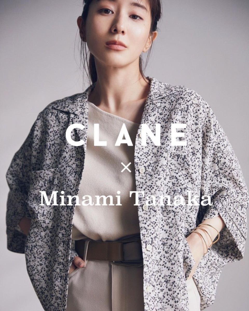 新品未着用 CLANE クラネ 田中みな実コラボ 花柄ブラウス 完売品 新品未着用 CLANE クラネ 田中みな実コラボ 花柄ブラウス 完売品