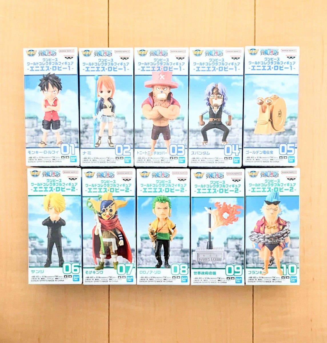ワンピース ワールドコレクタブルフィギュア エニエス・ロビー1 ワンピース ワールドコレクタブルフィギュア エニエス・ロビー1