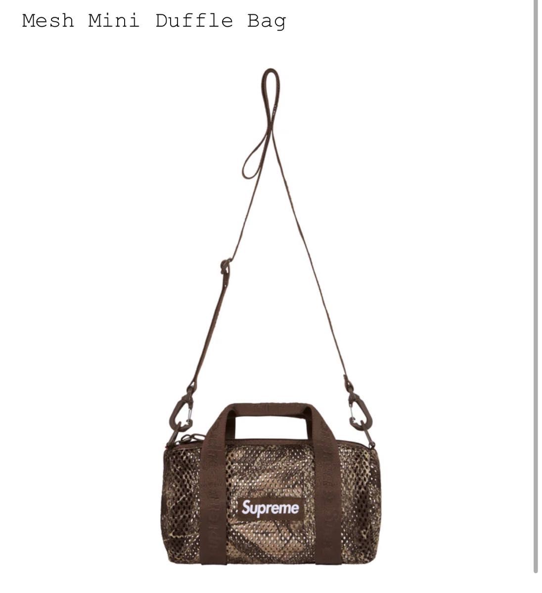 Supreme Mesh Mini Duffle Bag Supreme Mesh Mini Duffle Bag