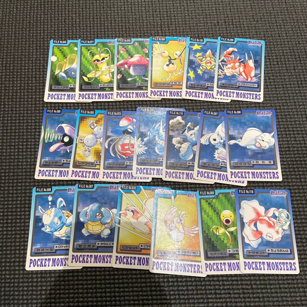 ポケモンカードダス まとめ売り 49枚セット メタモン シャワーズ ポケモンカードダス まとめ売り 49枚セット メタモン シャワーズ