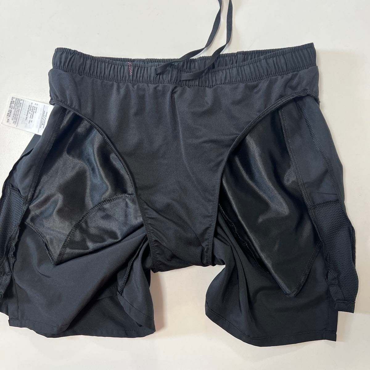 NIKEナイキSランニングショートパンツ黒ブラック ポケット NIKEナイキSランニングショートパンツ黒ブラック ポケット