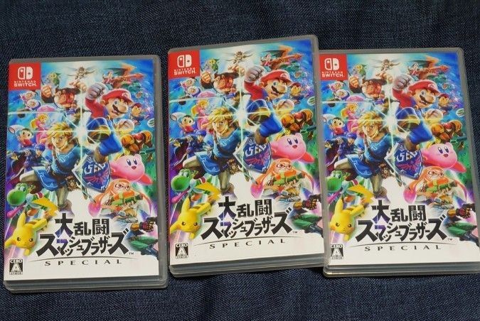 お値引き不可 Switch 大乱闘スマッシュブラザーズ SPECIAL 3本 お値引き不可 Switch 大乱闘スマッシュブラザーズ SPECIAL 3本