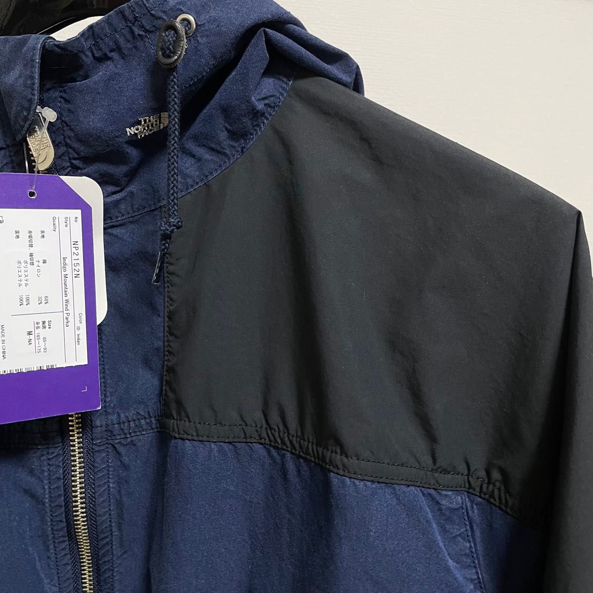 美品タグ付き】ノースフェイス パープルレーベル【Indigo 美品タグ付き】ノースフェイス パープルレーベル【Indigo