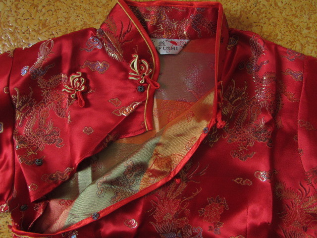 チャイナドレス 赤 レッド 服 パーティ コスプレ ハロウィン 中国 中華 仮装 キャバ嬢 ageha