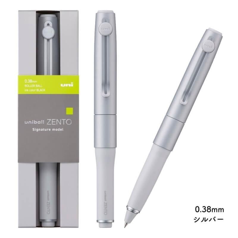 三菱鉛筆 ユニボールゼントシグニチャーモデル 0 38mm シルバー 三菱鉛筆 ユニボールゼントシグニチャーモデル 0 38mm シルバー