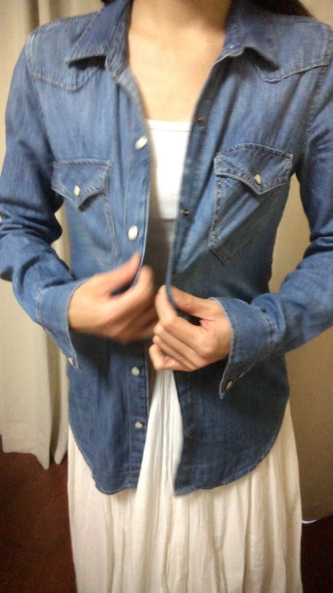 GAP デニムシャツ XXS