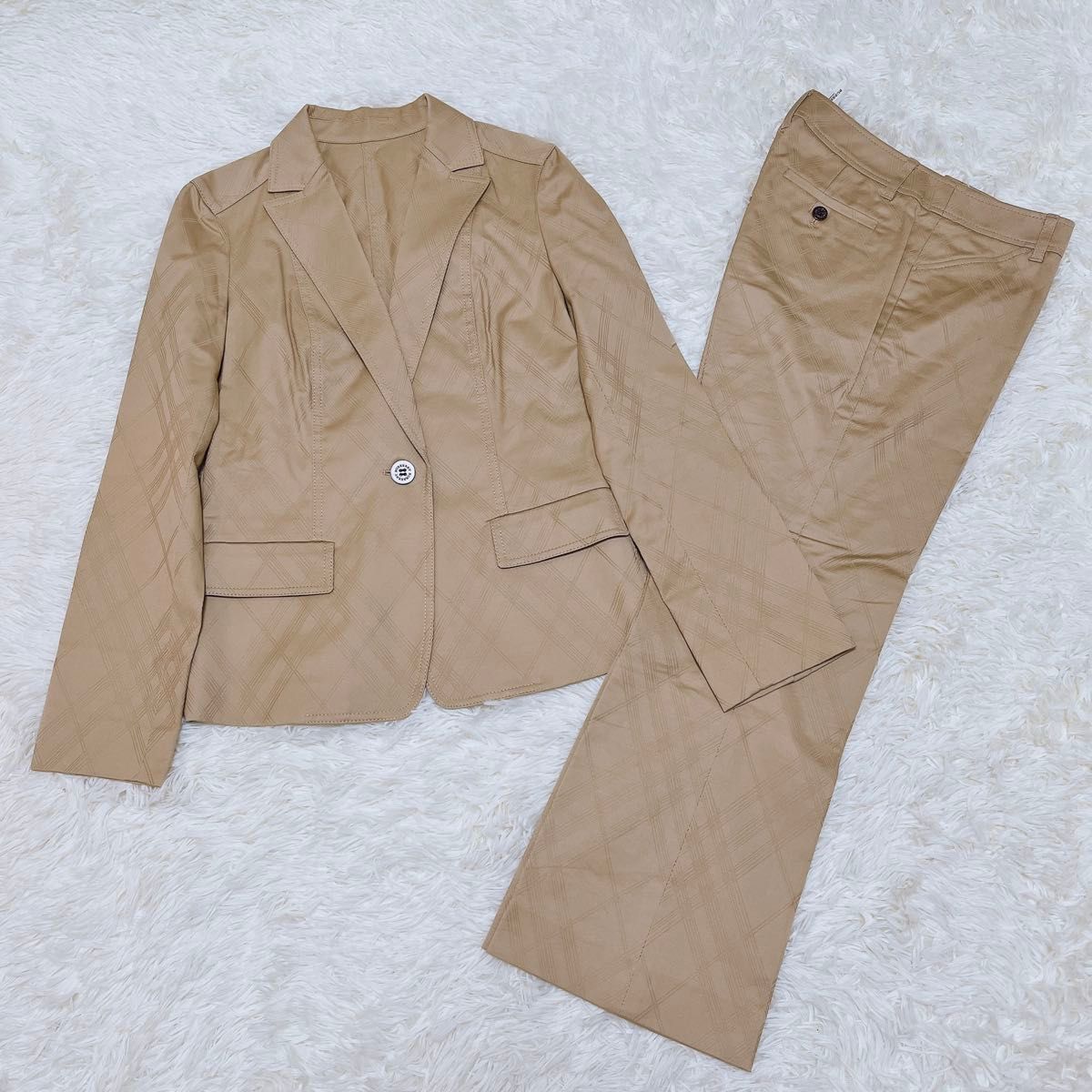 バーバリーロンドン セットアップ パンツ シャドーチェック バーバリーロンドン セットアップ パンツ シャドーチェック