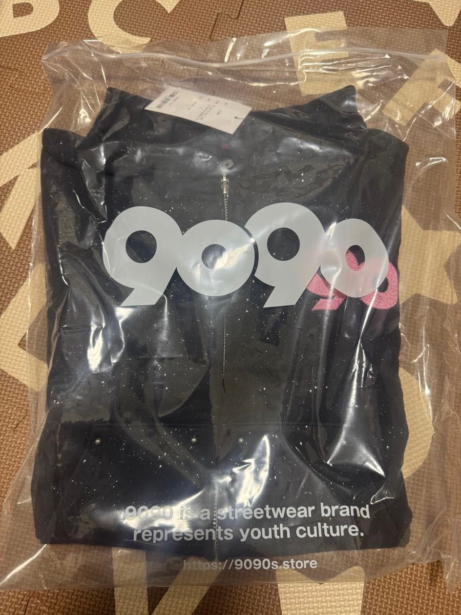90 Logo Glitter Light Zip Hoodie【9090girl】|Yahoo!フリマ 90 Logo Glitter Light Zip Hoodie【9090girl】|Yahoo!フリマ