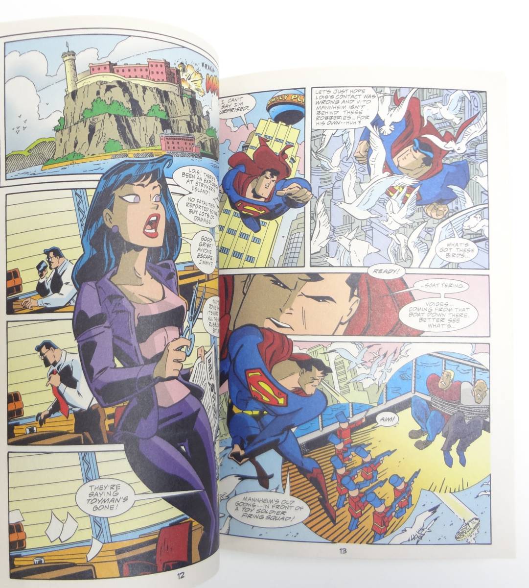 【即決】英語★スーパーマン★Superman Adventures The Man of Steel - Volume 4★アメコミ コミック 漫画 洋書［B］_画像2